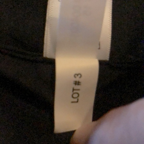 Express Black Cropped Top Zip Up Back Size XS New - Picture 6 of 6